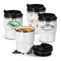 30PCS/CTN RTS 6oz Sublimation Stainless Steel Coffee Mugs Mini Cups Inside with Enamel Coating Heat Printing