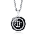 Stainless Steel Allah Necklace Popular Fashion Top Quality Necklace for Men Silver & Gold Color Men Necklace Wholesale Easytown