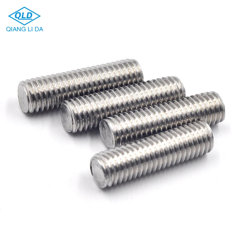Stainless Steel 304/316 Zinc Plated Metric A2-70 Grade 2 3/4"-8UN Stud Bolt Threaded Rod with Heavy Hex Nuts
