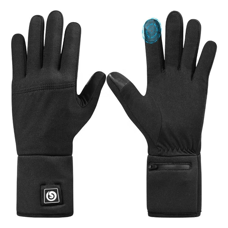 Fashion Men & Women Full Finger Thermal Electrical Rechargeable Factory-direct Sale Thin Gloves