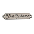 Factory Price Engraved Metal Name Tags Custom Brand Logo Metal Plated Labels for Clothing Garment