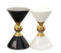 Luxury Design Gold Coffee Table Side Table Wtih Fibreglass Living Room Furniture