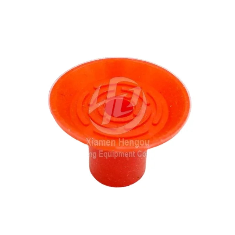 30x15x11mm Rubber Sucker for Printing Machine Parts Red