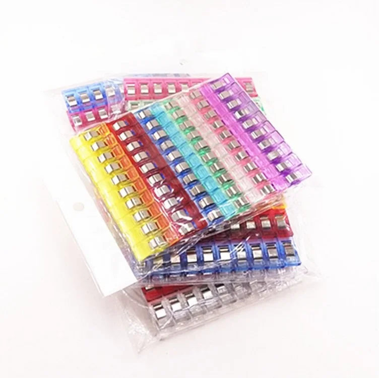 Factory Sale Customized Japanese Quilter Clips Fabric Binding Wonder Sewing Clips 27mm
