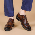 Summer Men Leather Shoes Business Casual Soft Sole Handmade British Style Genuine Leather Shoes MegaBDM