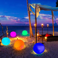 Water Play Equipment Entertainment Water Balloons Swimming Pool Toy 16 Colors Inflatable Led Glowing Beach Ball
