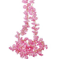 Artificial Cherry Blossom Flower Vines Garland Hanging Silk Flowers Vines for Home Wedding Garden Party Arch Office Decoration