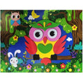 Eco-friendly Cartoon Foam Mosaic Craft for Kids