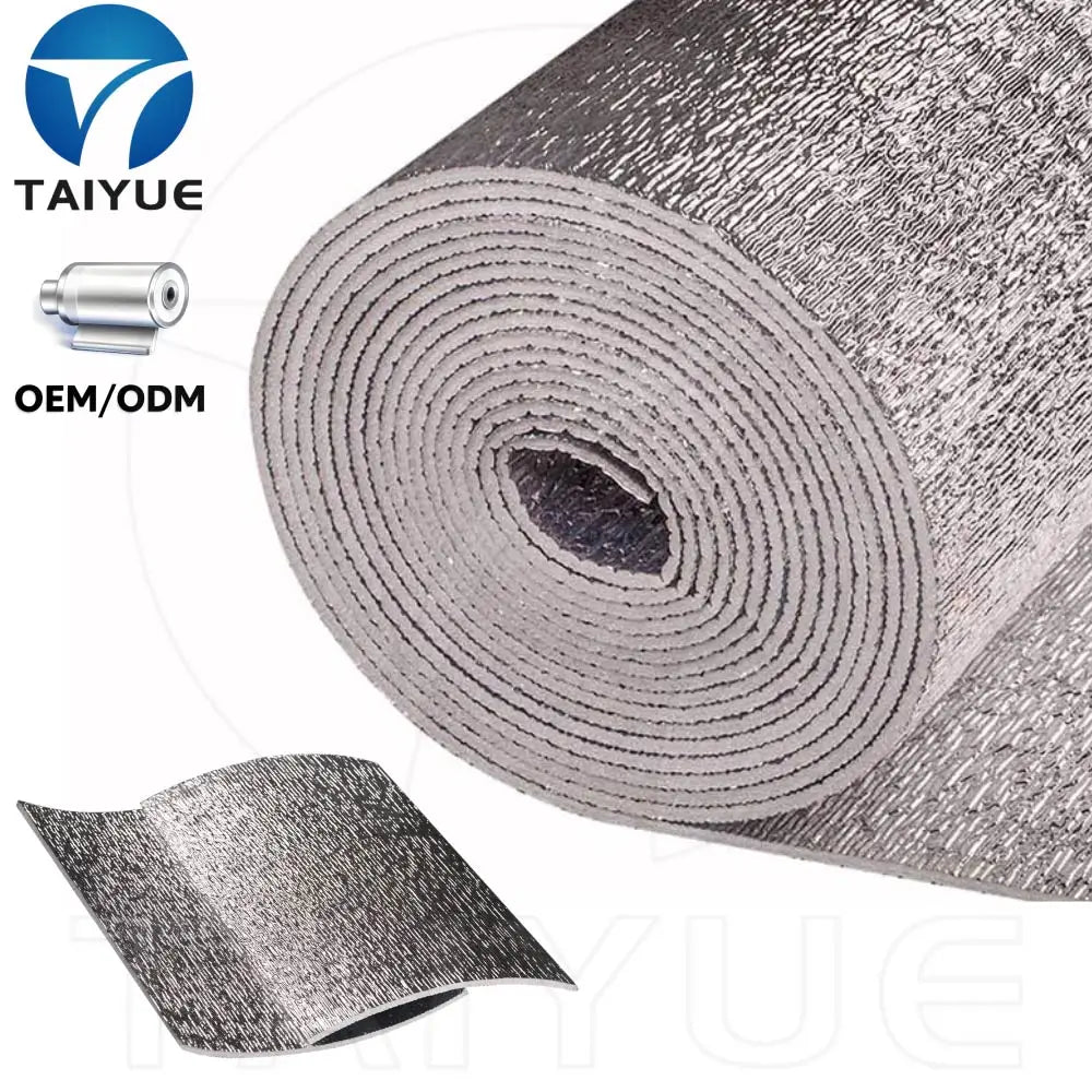 Aluminum Foil EPE Foam Reflective Thermal Insulation Roll 2-10mm Radiant Barrier for Commercial Building Metal Roofing Warehouse