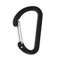 Aluminum Alloy Electrolytic Treated 4cm D Shape Flat Wire Gate Snap Hook for Retail Industry Car Use