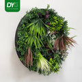Hanging Greenery Round Backdrop Decorative Mur Vegetal Plant Wall Tropical Artificial Green Grass Vegetation Wall