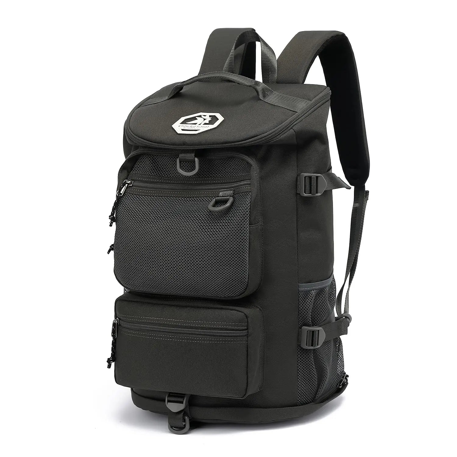 Best Large Waterproof Travel Duffel Bag with Backpack Straps and Laptop Shoe Compartment for Motorcycle Camping