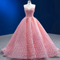 Jancember 222227 Pink Sweetheart Sleeveless Evening Women Ball Gown Dresses