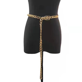 European and American Cross-border Jewelry Simple Thick Chain Fashion Belt Chain Punk Metal Chain Skirt Chain