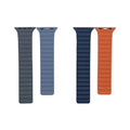 Custom Size Soft Anti Slip Silicon Watch Bands Silicone Magnetic Smart Watch Straps