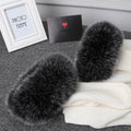 MWFur Fashion Luxury Real Fox Fur Cuffs for Garment Detachable Fashion Accessories Customized Natural Fox Fur Sleeves for Women