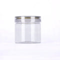 10oz 300ml Full Transparent Plastic Jar with Safety Shim Lid for Containing Food Cosmetics Candies Chocolates Sugar Snacks