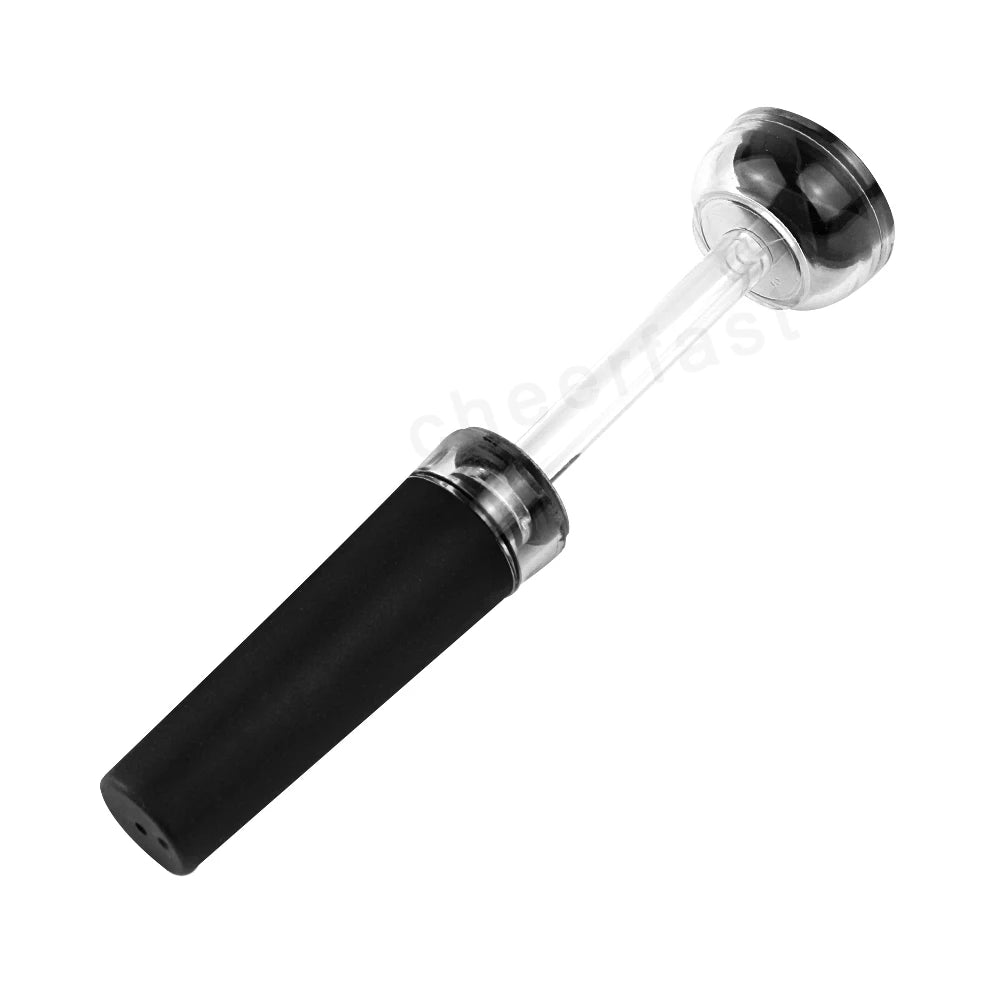 Newest Design Reusable Plastic Silicone Red Wine Bottle Preserver Rubber Stopper With Vacuum Pump Sealer Wine Stopper Abs