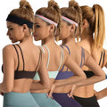 2025 Women's Sports Bra Breathable High Elastic Fitness Bra Shockproof Compression Fixed Cup Yoga Bra for Gym Running New Design