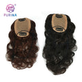 Bleached Knots Hand Woven Super Think Skin Replacements System Human Hair Toupees for Women