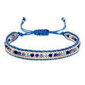 Multicolored  Crystal Japan Miyuki Glass Seed Beads Woven Bracelet Women Men Boho Handmade Korean Beaded Bracelet