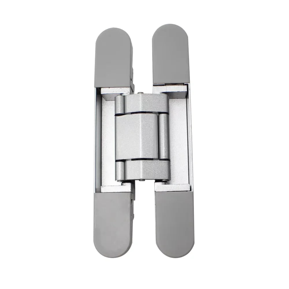 Adjustable 80 kg Concealed Wooden Door Hinge Zinc Alloy Invisible High Bearing Hidden Hinges for Door Concealment