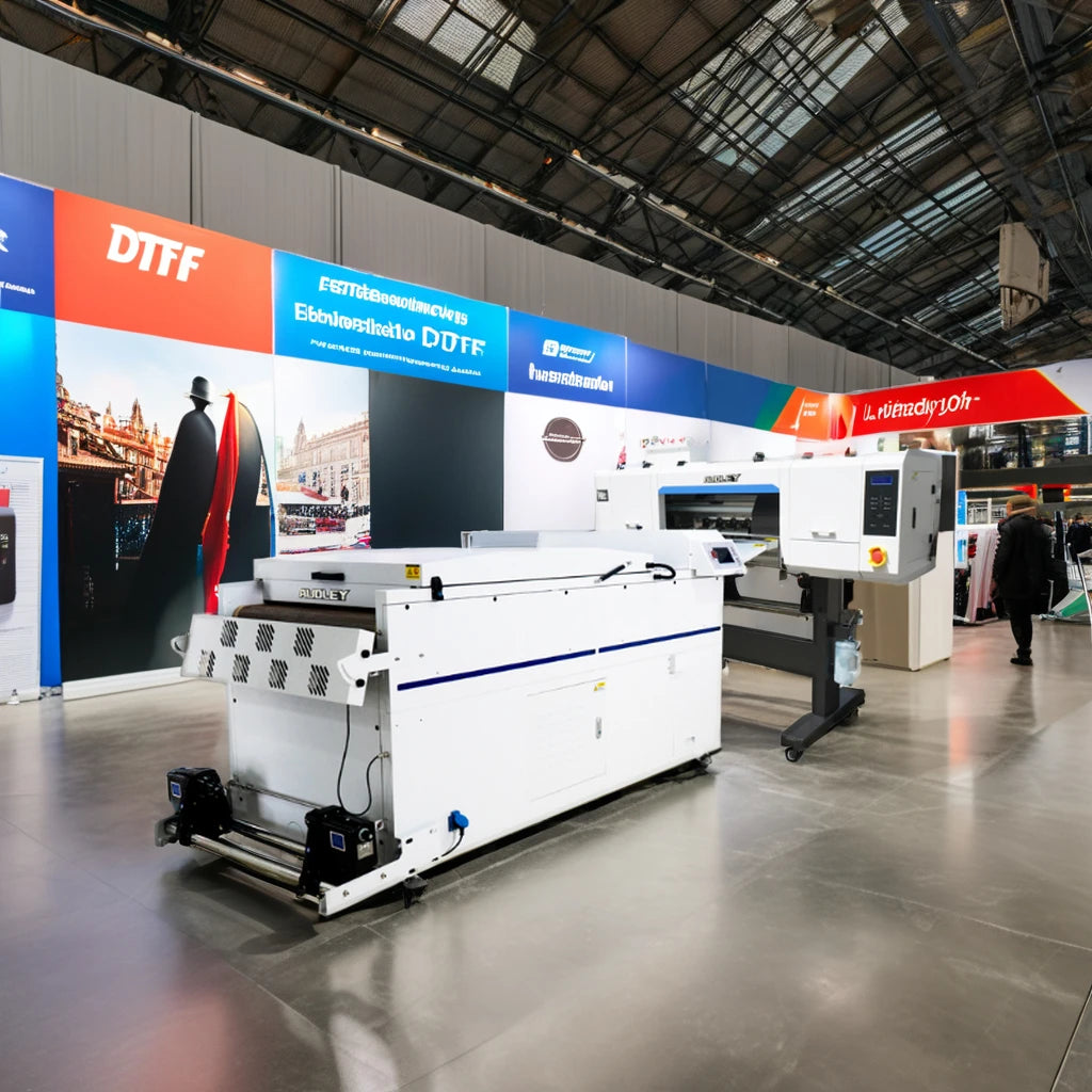 Audley 4 I3200 A2 Heat Transfer Machine White Ink T-shirt Printer Shaker Dryer 600mm Print Dimension Automatic DTF Printer New