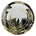 12 Inch New Design Gold Rim Wedding Plate Fine Bone China Dinnerware Sets Restaurant Ceramic Dishes