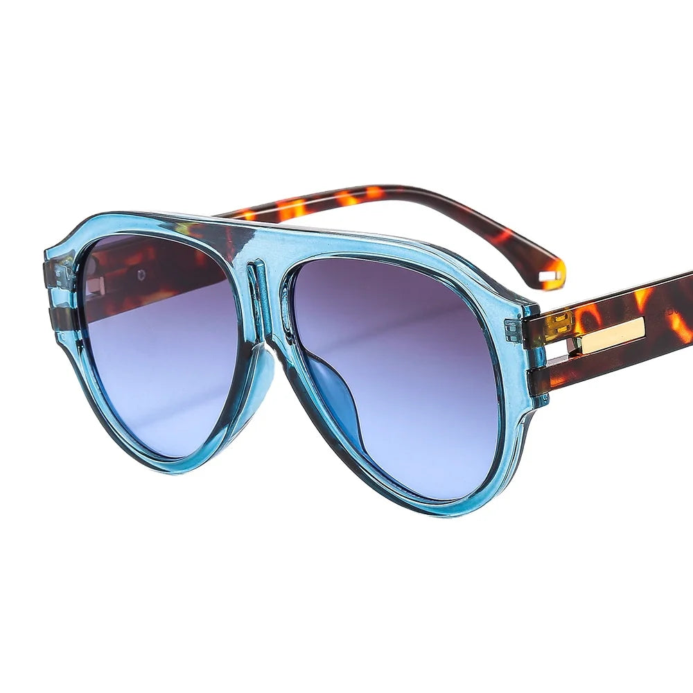 9510 New Square Sunglasses Women Vintage Big Frame Shades Men Trending Design Luxury Sun Glasses UV400 Oversized Eyewear