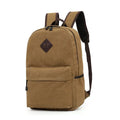 Canvas Laptop Backpack School Backpack Bag Durable Rucksack Travel Notebook Bag for Men Women