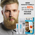 Barber Supplies Men's Long-lasting Black Beard Coloring Cream Deeply Nourishes Dye Instantly Covers Gray Hair Mustache Dye