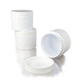 Customizable 200ml PET Plastic Cosmetic Packaging Jar White Cream Lids for Skin Care & Eye Cream 10 Lots Food Grade
