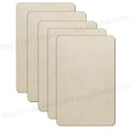Tailai Unfinished Rectangle Plywood Board Cutting Wood Sheets DIY Decorative Projects-for Wooden House Aircraft Ship Boat Models