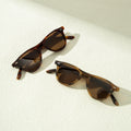 Italian Luxury Handmade Retro Round Unisex Full Rim Durable Polarized Acetate Sunglasses