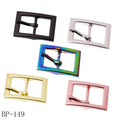 Fashion Western Belt Pin Buckle Hardware Handbags Metal Parts Adjustable Single Buckle Strap for Leather Craft