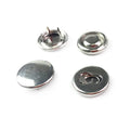 Wholesale Eco-friendly Custom Color Nickel Plated Silver Metal Snap Button for Clothing Sportswear Outdoor Apparel Bags