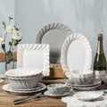 Ceramic Plate Set Creative Personality Household Tableware Dinnerware Ceramic Plates Sets Dinnerware Tableware  for Wedding