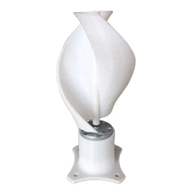 20w Micro Wind Turbine With LED Light Vertical Wind Generator for New Energy Class