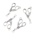 Charms Sewings Scissors 28x15mm Tibetan Silver Color Pendants Antique Jewelry Making DIY Handmade Craft