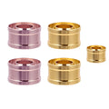 Custom DIY Aluminum Lipstick Mold 12.1mm Dual Uses CNC Turning Part for Lip Balm Maker Tool