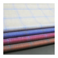 In Stock Worsted Merino Wool Italian Suiting Fabric Blend Fabric Linen Silk Wool Fabric for Men Suits