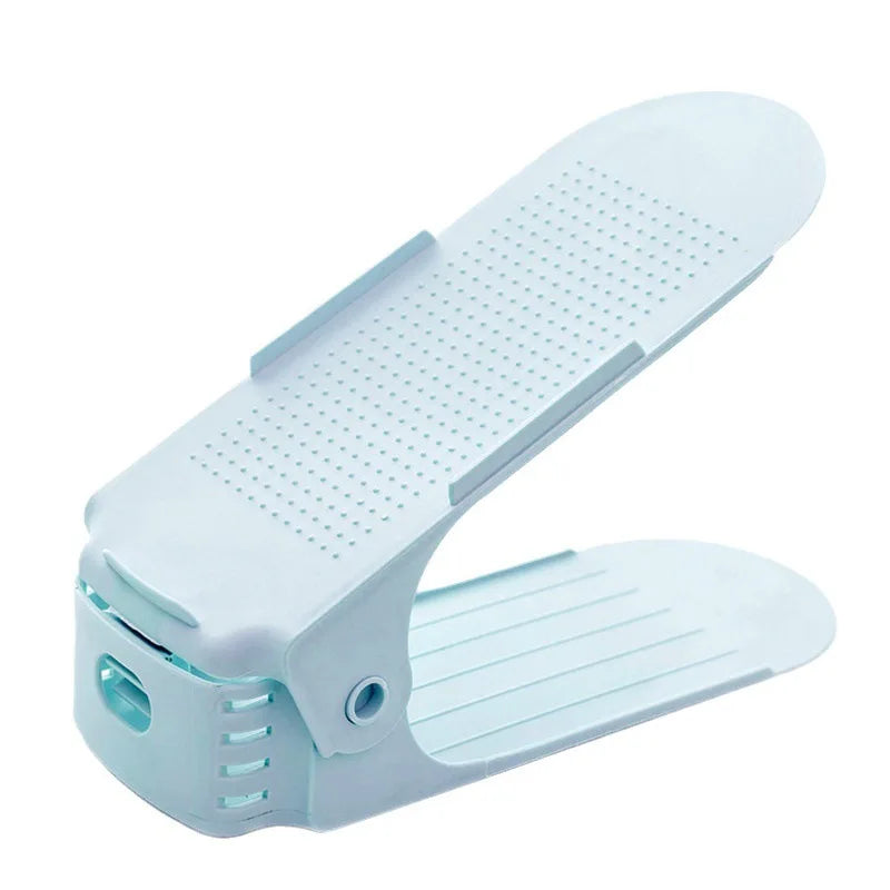 Space-saving Durable Adjustable Organizer Footwear Support Slot Shoes Storage Rack Cabinet Stand Shoe Racks for Home Cabinet