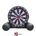 10ft Inflatable Football  Soccer Dart Board with Kick Balls PVC Outdoor Sports  Fun Family Backyard Game Advertisement