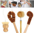 Nature Household Kitchen Bamboo Brush Dish Brushes With Custom logo