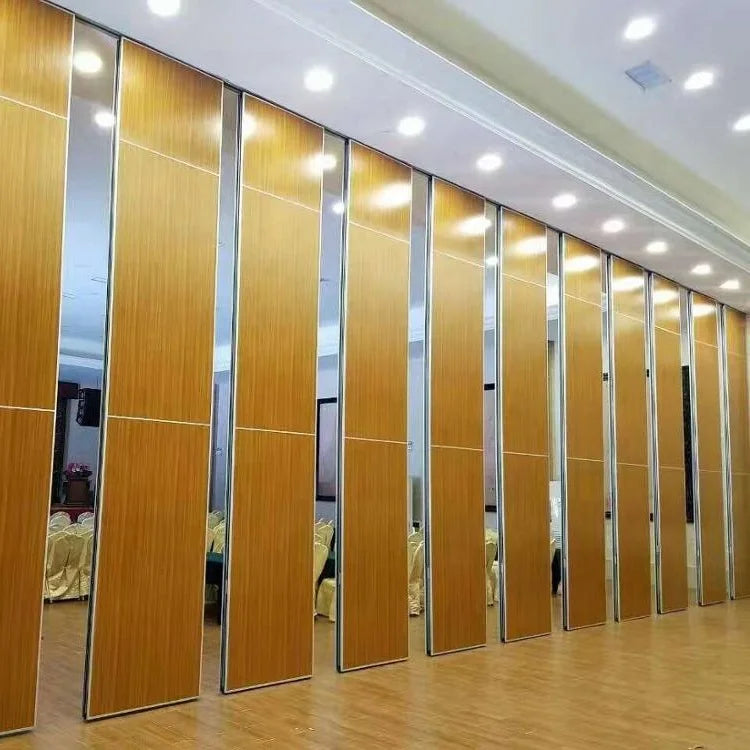 Innovative Vertical Acoustic Sliding Folding Soundproof Partition Redefining Privacy Management Solutions for School Use