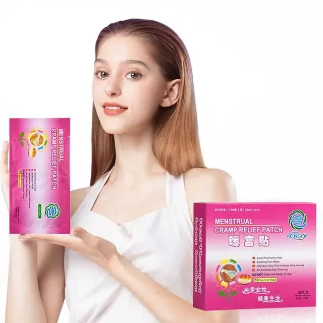 Support Customize Period Patch ODM OEM Menstrual Cramp Relief Patch for Women