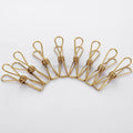 316 Stainless Steel Clothes Clips 76mm Large Rustproof Wire Pegs for Socks Towels Food Bags Outdoor Use Clothes Pegs