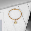 Ready to Ship Fast Delivery Gold Plated Stainless Steel Charm Bracelet Bangle Women's Jewelry Snake Chain Tree of Life