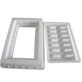 Renfa Manhole Cover Sewer Mold for Floor Drain Plate Rainwater Drainage Trench Cover Mold Cement Square Sewer Plastic Woven Bags