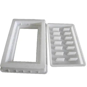 Renfa Manhole Cover Sewer Mold for Floor Drain Plate Rainwater Drainage Trench Cover Mold Cement Square Sewer Plastic Woven Bags